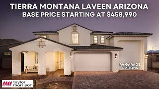 South Mountain Home Tours [Tierra Montana|Taylor Morrison|Laveen Arizona|Great Mountain Views]