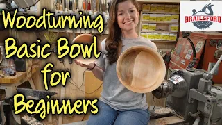 Woodturning Basic Bowl for Beginners