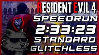 RESIDENT EVIL 4 REMAKE SPEEDRUN GLITCHLESS - 2:33:23 - STANDARD