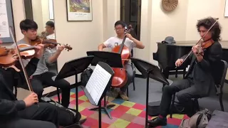 Wedding March for String Quartet / Mendelssohn