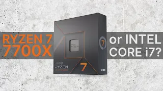 AMD Ryzen 7 7700X vs i7-13700K vs i7-12700K vs i7-11700K vs i7-10700K - the best gaming $300 CPU?