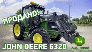 Обзор трактора John Deere 6320   Продано в Украине