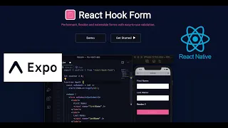 How do validate form with React Hook Form with Expo and React Native