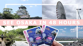 Maxing Out Osaka's Amazing Pass! The Cheapest Way To Travel and Explore Osaka | Japan