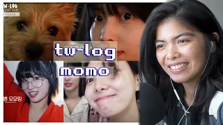 TWICE MOMO's TW-LOG with SECRET FRIEND [reaction]