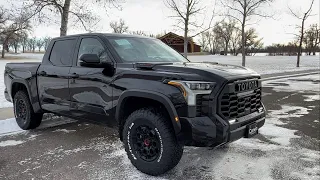 Ownership First Impressions… My New 2023 Toyota Tundra TRD Pro!