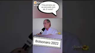 Ciro Comunista Gomes Não Aguentou e Pediu Bolsonaro 2022! Kkkkk