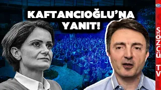 Bilge Yılmaz'dan Canan Kaftancıoğlu'na 'Çıkar Grubu' Yanıtı! 'Özeleştiri Yapmalılar'