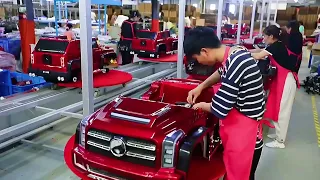 Toy vehicles production line