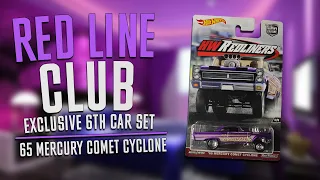 РЕДКИЙ СЕТ - РЕДКАЯ МАШИНКА. Обзор '65 MERCURY COMET CYCLONE. Red Line Club Exclusive 6th Car Set.