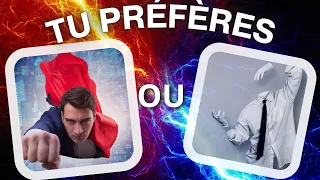 Le Grand Quiz des Super Pouvoirs | Sélectionnez Votre Préféré!