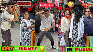 Best🤣Dance in Public😅❤️||Crazy Public Reaction🤪||Prank in Public😂||Cute😍Girl Reaction🥰