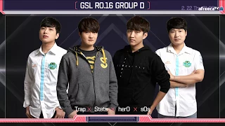 [ENG] 2018 GSL S1 Code S RO16 Group D