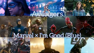 Marvel / Avengers × I'm Good (Blue)