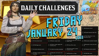 Daily Challenges Madam Nazar Wild Mint Whooping Crane Flaky Fish Locations RDR2 Red Dead Online