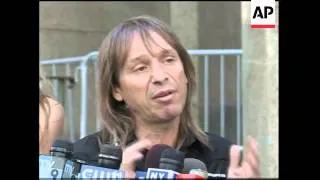 French climber Alain Robert in court after climbing NY Times building