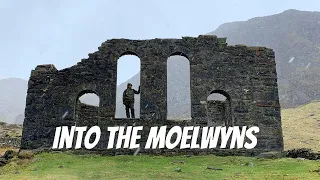 Hiking the Moelwyn Mountains in Snowdonia above Blaenau Ffestiniog