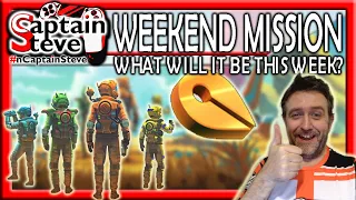 No Mans Sky PS5 Gameplay NMS Captain Steve + Chums Weekend Mission Running Activated Indium