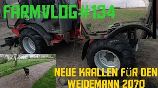 Farmvlog#134 2070 wird neu besohlt/ Dünger maleur/ Lieblingssport