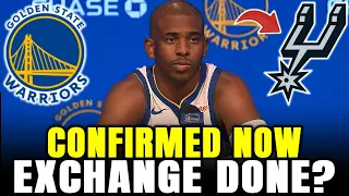 🚨😱RELEASED TODAY! WARRIORS SIGN SPURS STAR IN BIG TRADE? BYE CHIRS PAUL? GOLDEN STATE WARRIORS NEWS