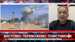 Вибух біля мису Фіолент у Севастополі: палає військова частина московитів – Ескендер Барієв