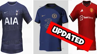 Premier League 2023/24 kits, confirmed and leaked