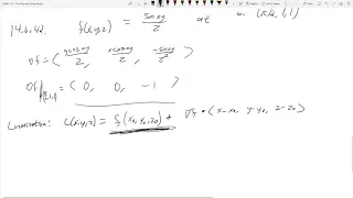 Math 114 - 14.6 - Linearization and Approximation - The Plug and Chug Series #30