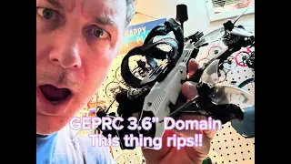 Is the GEPRC 3.6” DOMAIN - THE BEST FreeStyle FPV drone there is?!?