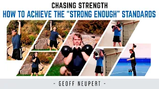 How to achieve the “STRONG ENOUGH” kettlebell strength standards