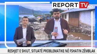 Report TV -Fshati Zëmblak nën ujë/ Situate alarmante, rrezikojnë të dalin varret