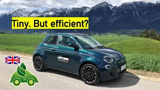 Fiat 500 electric - real-life consumption test done by an eco-driving professional