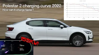 Polestar 2 charging curve - How to get top speed! 155kW!