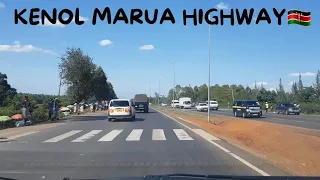 How does Kenol Marua highway look like in 2024? Kenya