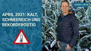 Danke April 🥶: Kältester seit 40 Jahren