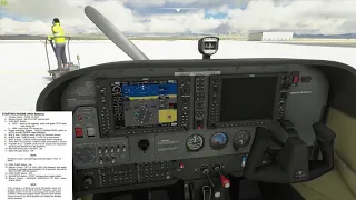 Microsoft Flight Simulator 2022 | Cessna 172S Cold & Dark Start up