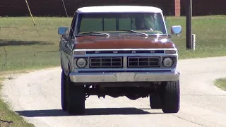 1976 Ford F250 High Boy 4x4 Video 2