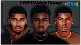 Urban Male DUMP #1 🥵-URBAN MALE SIMS DOWNLOAD + CC LINKS‼️| Sims 4 CAS