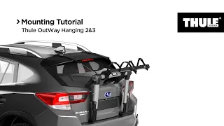 Trunk Bike Rack - Thule OutWay Hanging (Mounting Tutorial)