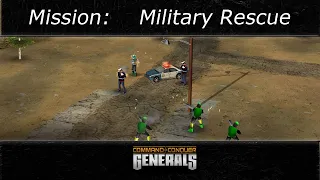 [C&C Generals] - Military Rescue - Mission Map