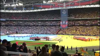 ‘Abide with me’ before the 2019 FA Cup final between Manchester City and Watford