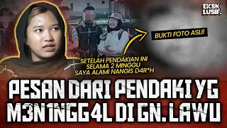 1 HARI SEBELUM KEM4TIAN ??! AKHIR KISAH 2 PENDAKI DI Gn. LAWU - SAYA TUNJUKIN BUKTI FOTO ASLINYA