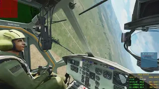 UH-1 Huey vs Mi-24 Hind DOGFIGHT| DCS | Digital Combat Simulator