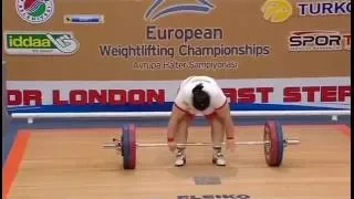 2012 European Championships Women +75 Kg