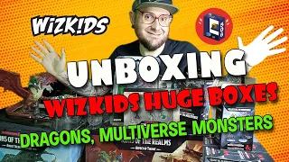 Wizkids MEGA Unbox / Silver Dragon, ogre warband, Aspect of Tiamat and lots more