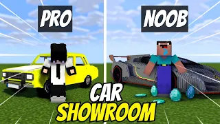 I OPENED A CAR SHOWROOM IN MINECRAFT!