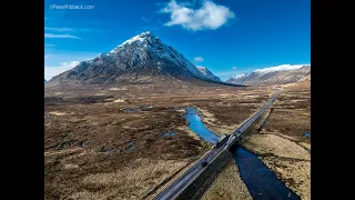 The highlands of Scotland and the Isle of Skye in 4K