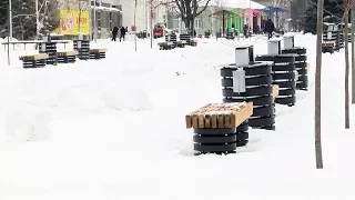 Дніпропетровська ОДА осучаснила центральну площу у Криничках