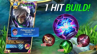 I FOUND THE DEADLIEST BUILD IN GUSION!😱 AUTOMATIC ONE SHOT BUILD!