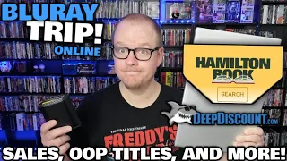 ONLINE BLURAY HUNTING TRIP! | 4/26/22 | HAMILTON BOOKS, SALES, AND OOP TITLES!