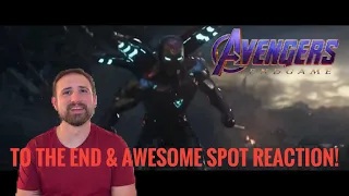 Marvel Studios’ AVENGERS: ENDGAME - “To The End” & "Awesome” Spot REACTION!!!